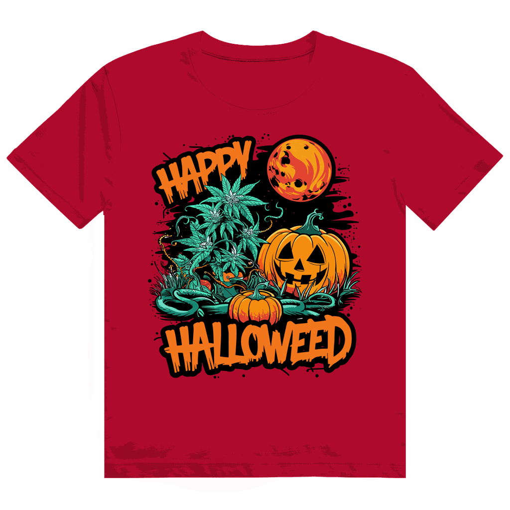 Heavy Cotton T-Shirt - Happy Halloweed | Division420®
