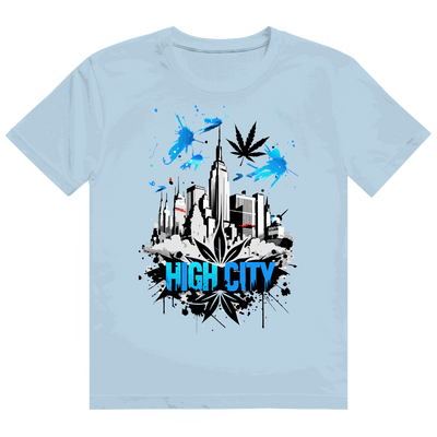 Heavy Cotton T-Shirt - High City Art Print | Division420®