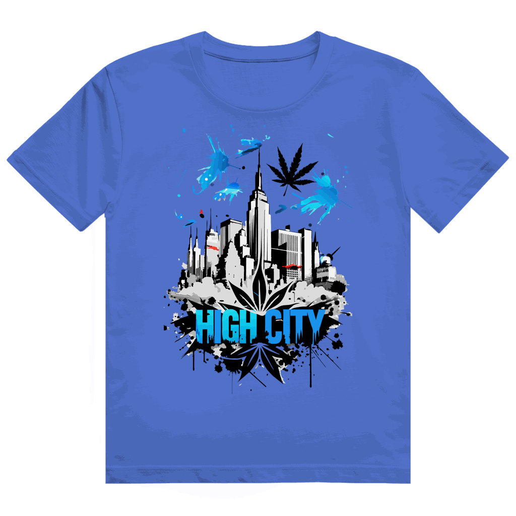 Heavy Cotton T-Shirt - High City Art Print | Division420®