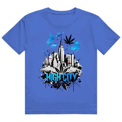 Heavy Cotton T-Shirt - High City Art Print | Division420®