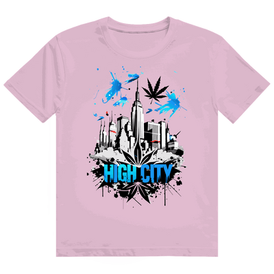 Heavy Cotton T-Shirt - High City Art Print | Division420®