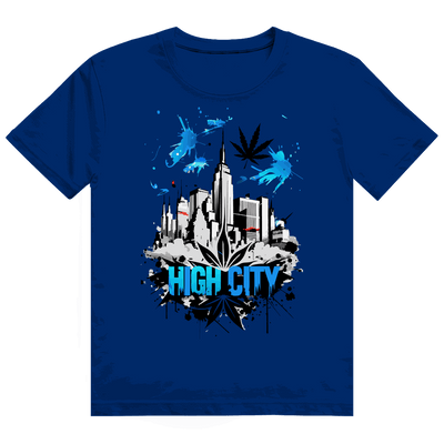 Heavy Cotton T-Shirt - High City Art Print | Division420®