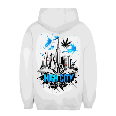 Unisex Oversize Hoodie - High City Art Print | Division420®