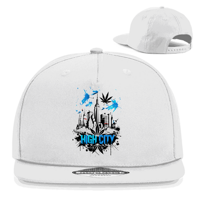 Snapback Rapper Cap - High City Art Print | Division420®