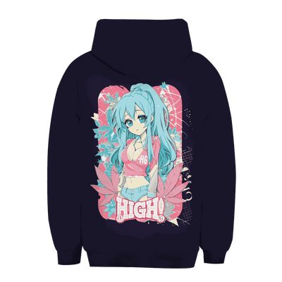 Unisex Oversize Hoodie - High Manga Girl | Division420®