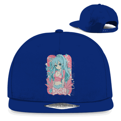 Snapback Rapper Cap - High Manga Girl | Division420®