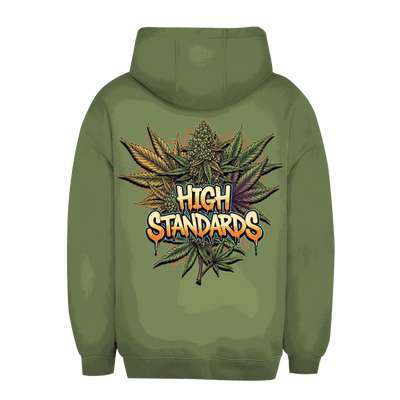 Unisex Oversize Hoodie von Division420 in urbanem Stil mit Kapuze und Kängurutasche