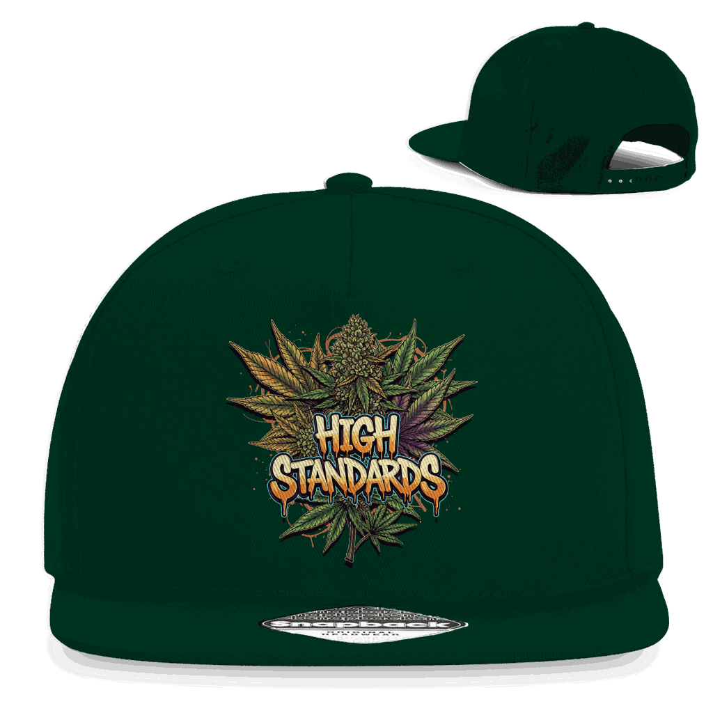 Snapback Rapper Cap - High Standards | Division420®