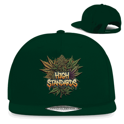 Snapback Rapper Cap - High Standards | Division420®