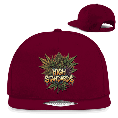 Snapback Rapper Cap - High Standards | Division420®