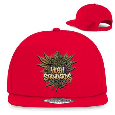 Snapback Rapper Cap - High Standards | Division420®