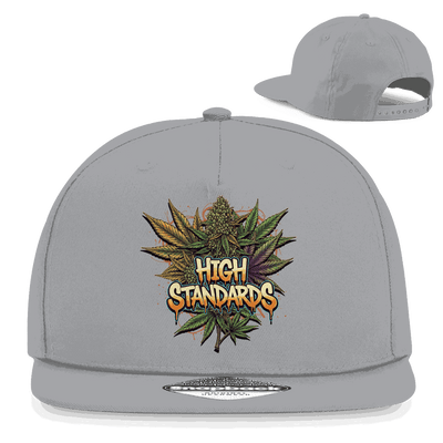 Snapback Rapper Cap - High Standards | Division420®