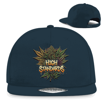 Snapback Rapper Cap - High Standards | Division420®