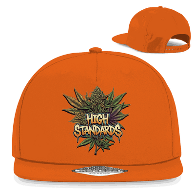 Snapback Rapper Cap - High Standards | Division420®