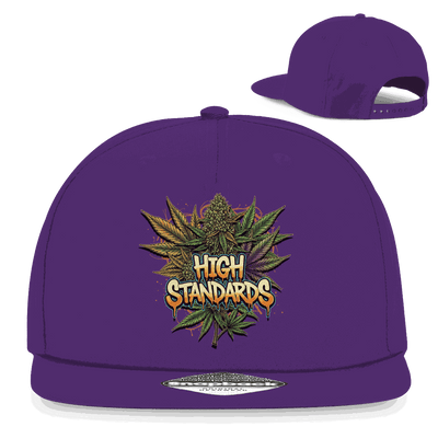 Snapback Rapper Cap - High Standards | Division420®