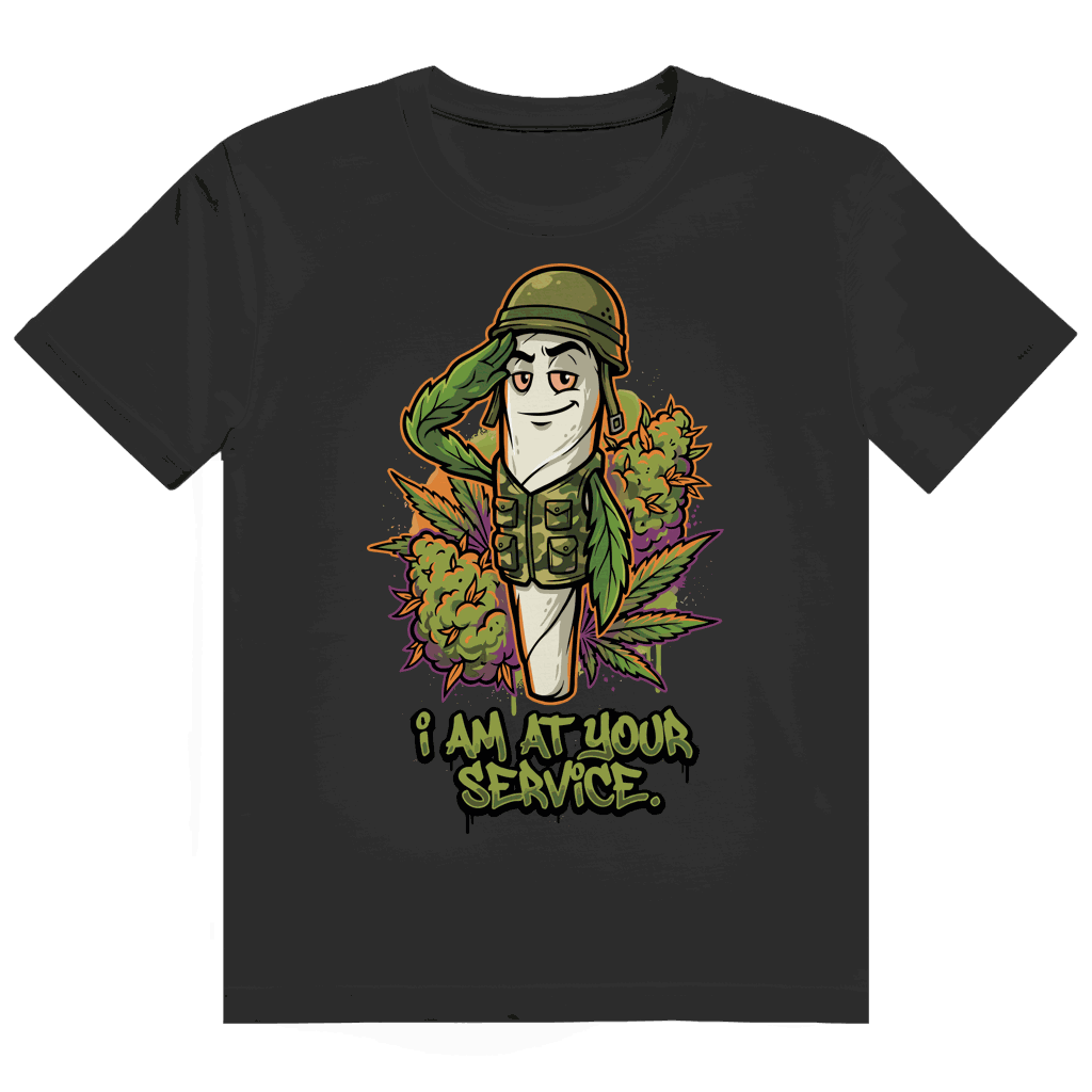 Heavy Cotton T-Shirt - I am at your Service | Division420®