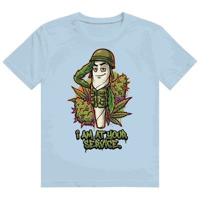 Heavy Cotton T-Shirt - I am at your Service | Division420®