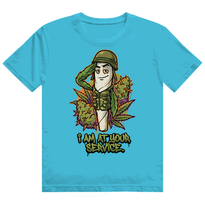 Heavy Cotton T-Shirt - I am at your Service | Division420®