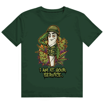 Heavy Cotton T-Shirt - I am at your Service | Division420®