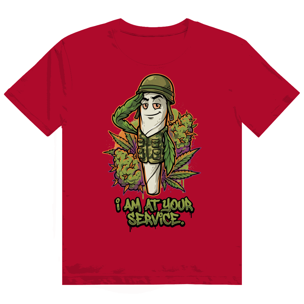 Heavy Cotton T-Shirt - I am at your Service | Division420®