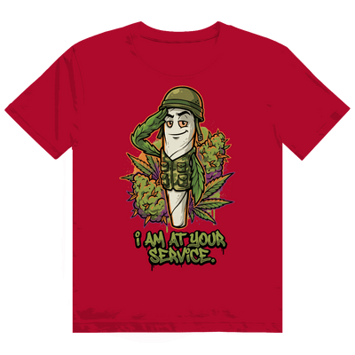 Heavy Cotton T-Shirt - I am at your Service | Division420®