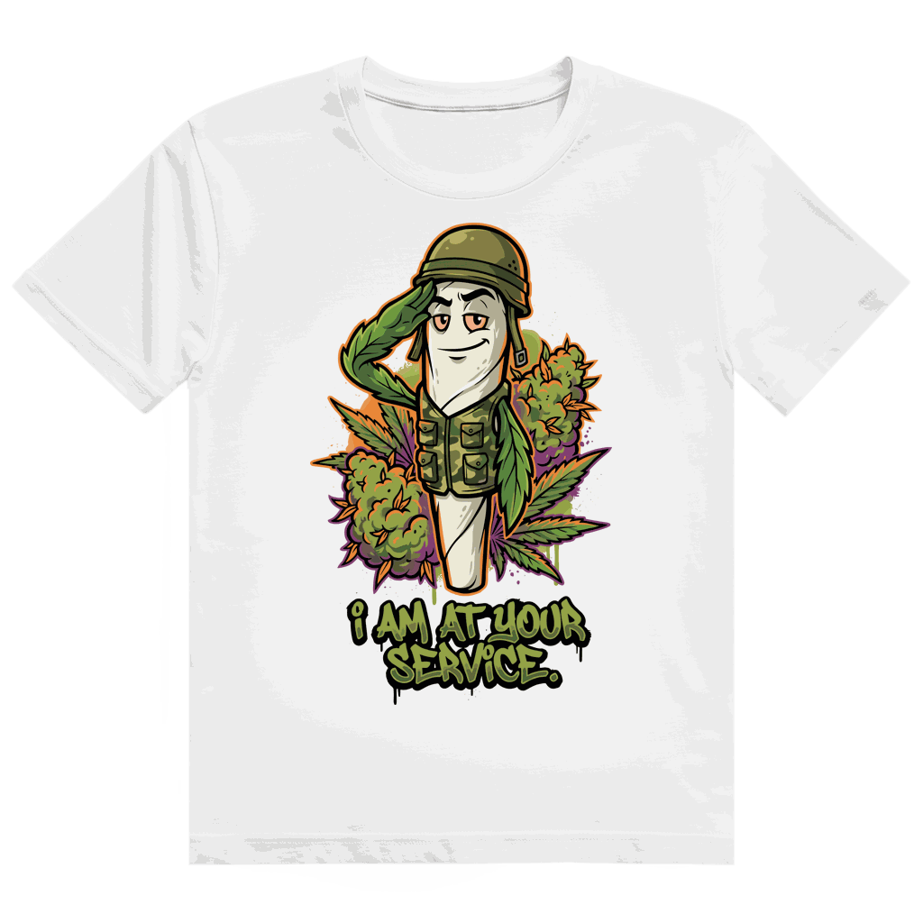 Heavy Cotton T-Shirt - I am at your Service | Division420®