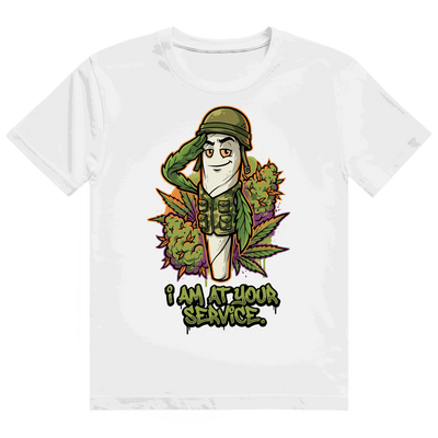 Heavy Cotton T-Shirt - I am at your Service | Division420®