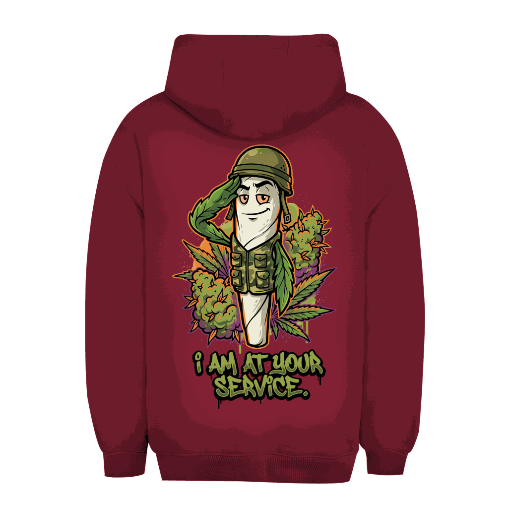 Unisex Oversize Hoodie - I am at your Service | Division420®