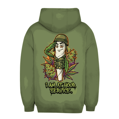 Unisex Oversize Hoodie - I am at your Service | Division420®