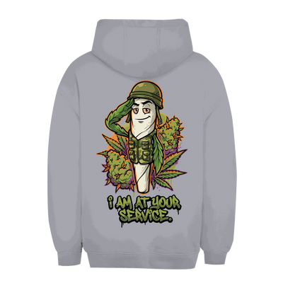 Unisex Oversize Hoodie von Division420 in urbanem Stil mit Kapuze und Kängurutasche