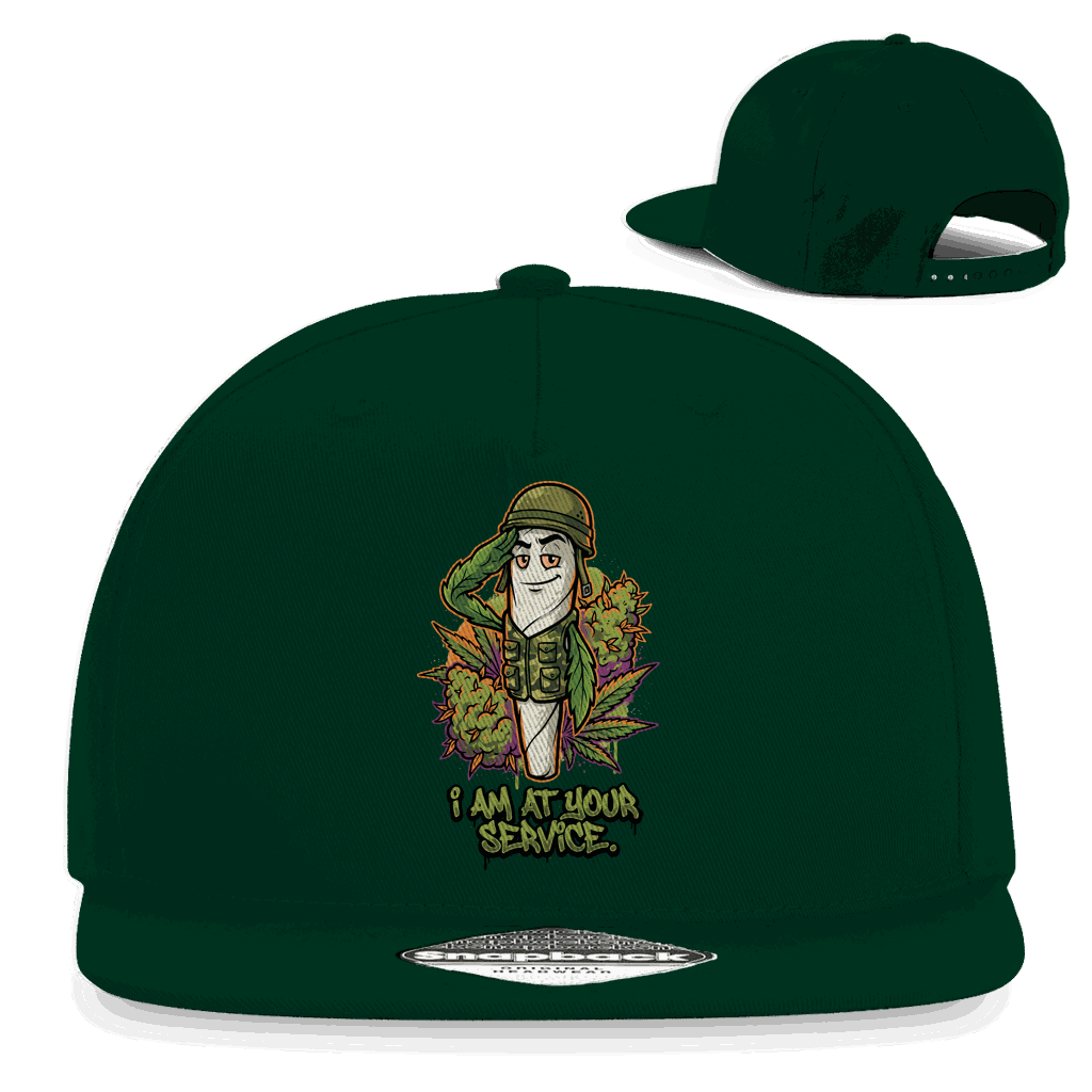 Snapback Rapper Cap-  I am at your Service | Division420®