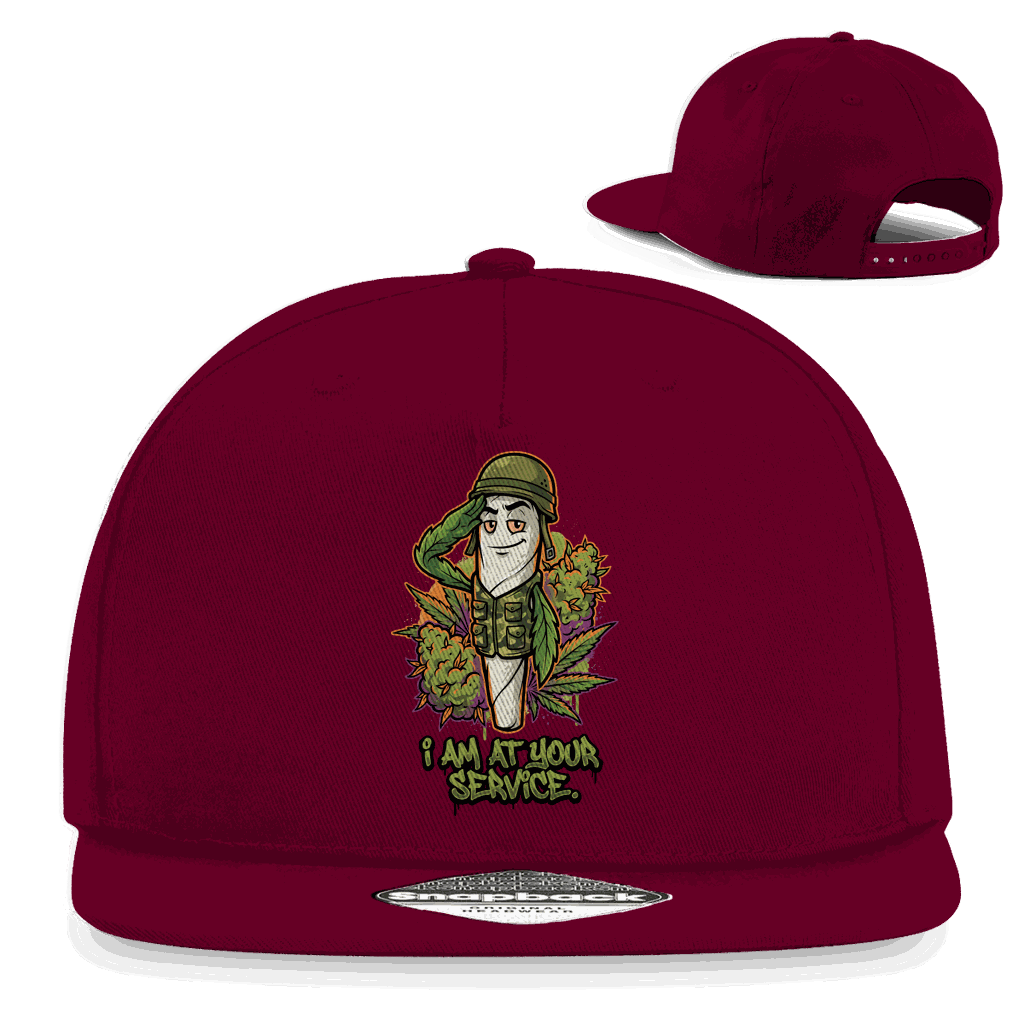 Snapback Rapper Cap-  I am at your Service | Division420®