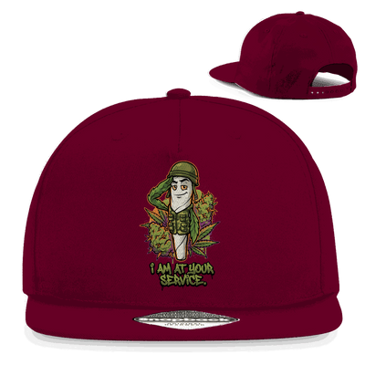 Snapback Rapper Cap-  I am at your Service | Division420®