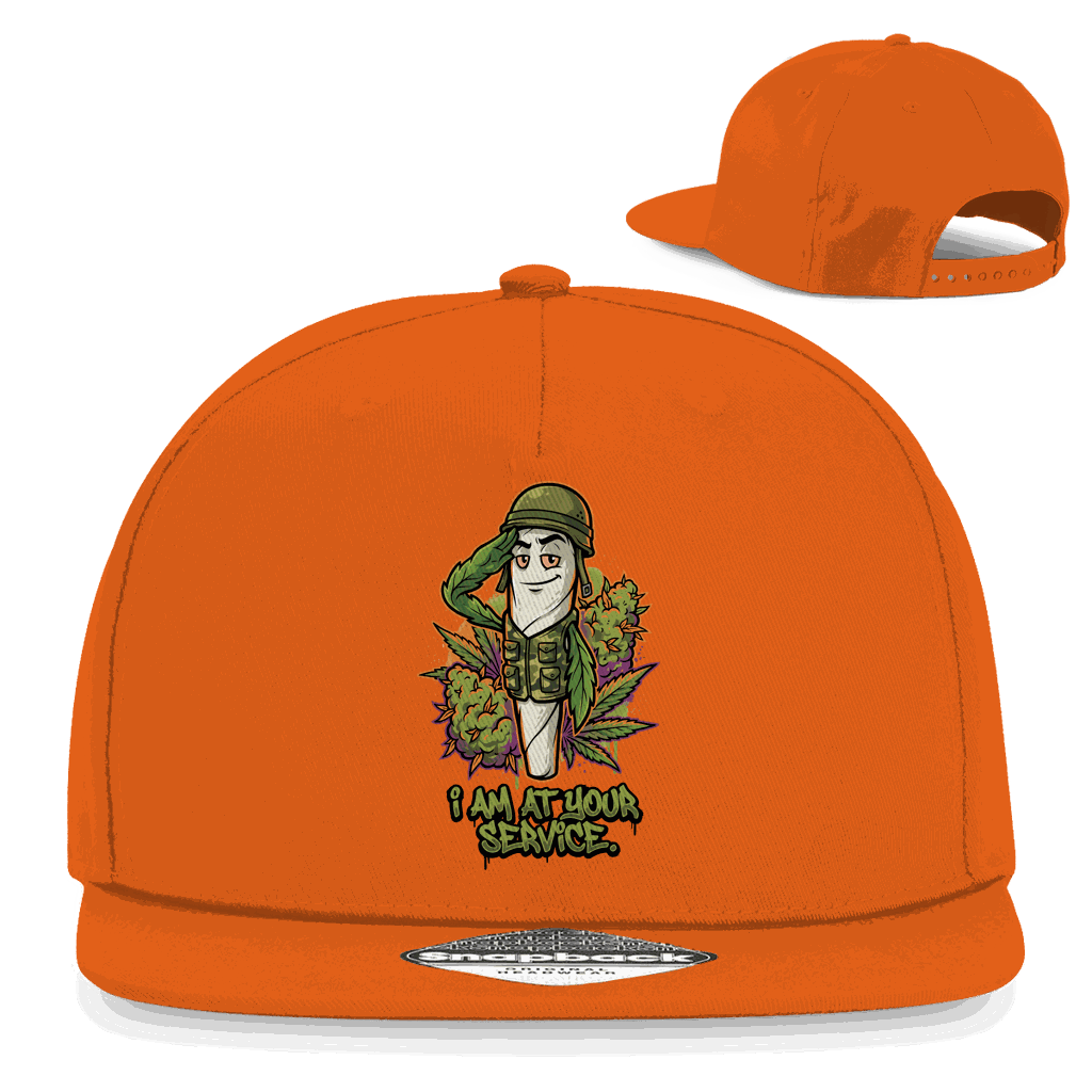 Snapback Rapper Cap-  I am at your Service | Division420®