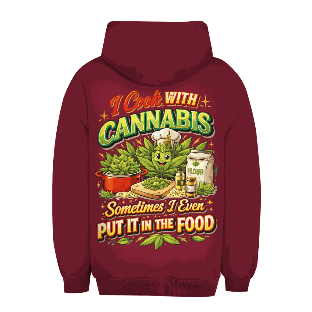 Unisex Oversize Hoodie - I cook with Cannabis | Division420®