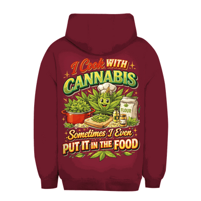 Unisex Oversize Hoodie - I cook with Cannabis | Division420®