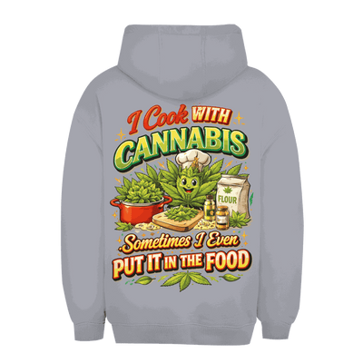 Unisex Oversize Hoodie - I cook with Cannabis | Division420®