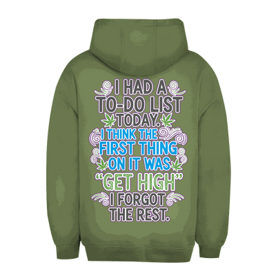 Unisex Oversize Hoodie - I had a to-do list today. | Division420®