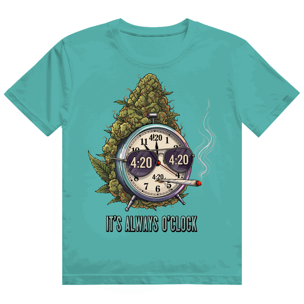 Heavy Cotton T-Shirt - It is always o clock | Division420®