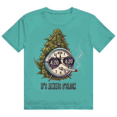 Heavy Cotton T-Shirt - It is always o clock | Division420®