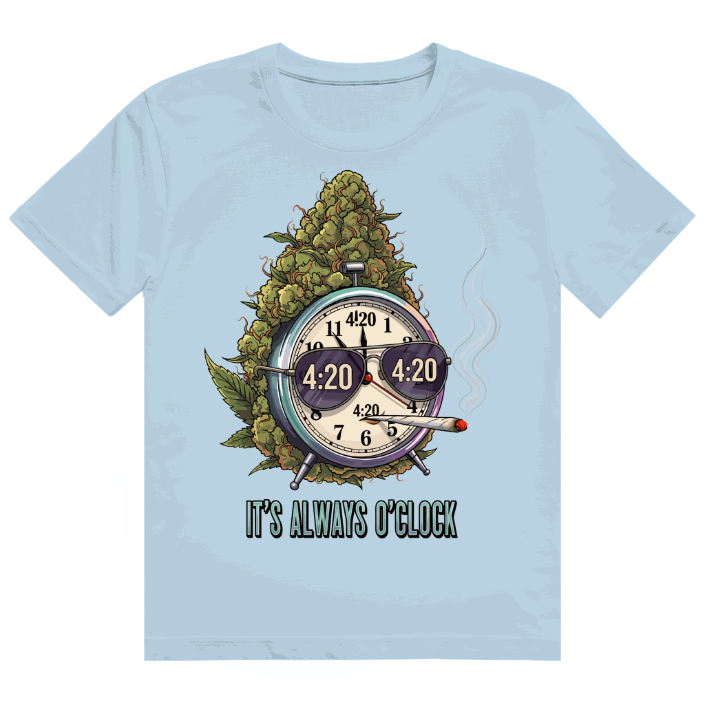 Heavy Cotton T-Shirt - It is always o clock | Division420®