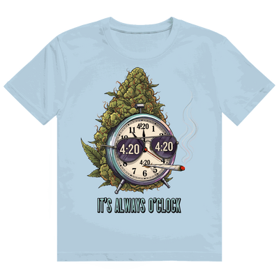Heavy Cotton T-Shirt - It is always o clock | Division420®