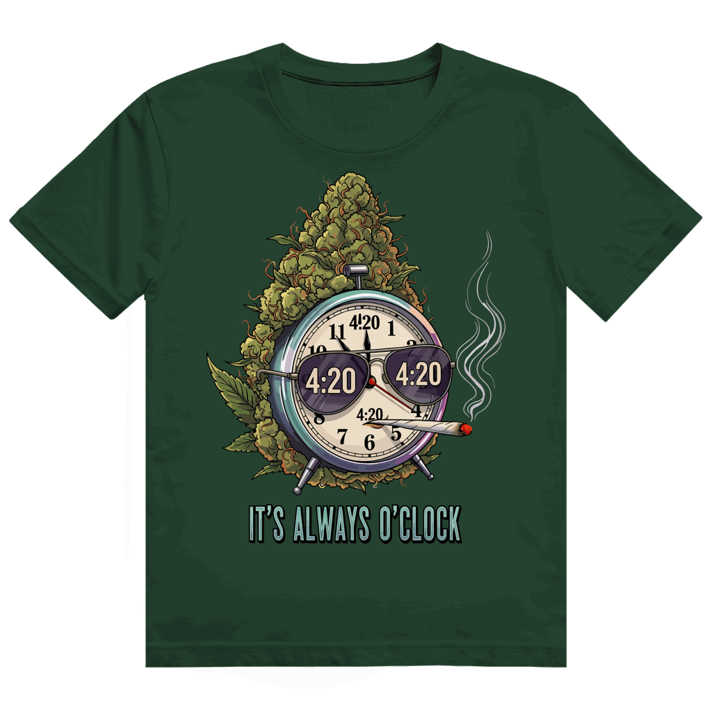 Heavy Cotton T-Shirt - It is always o clock | Division420®