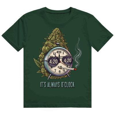 Heavy Cotton T-Shirt - It is always o clock | Division420®