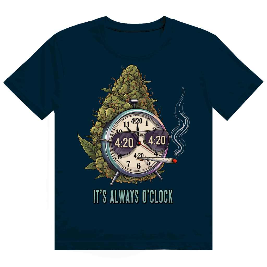 Heavy Cotton T-Shirt - It is always o clock | Division420®