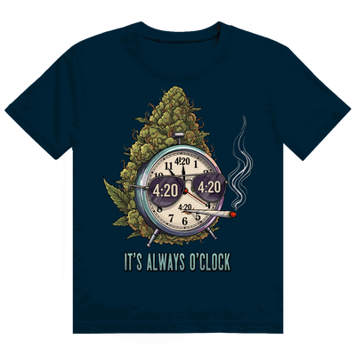 Heavy Cotton T-Shirt - It is always o clock | Division420®