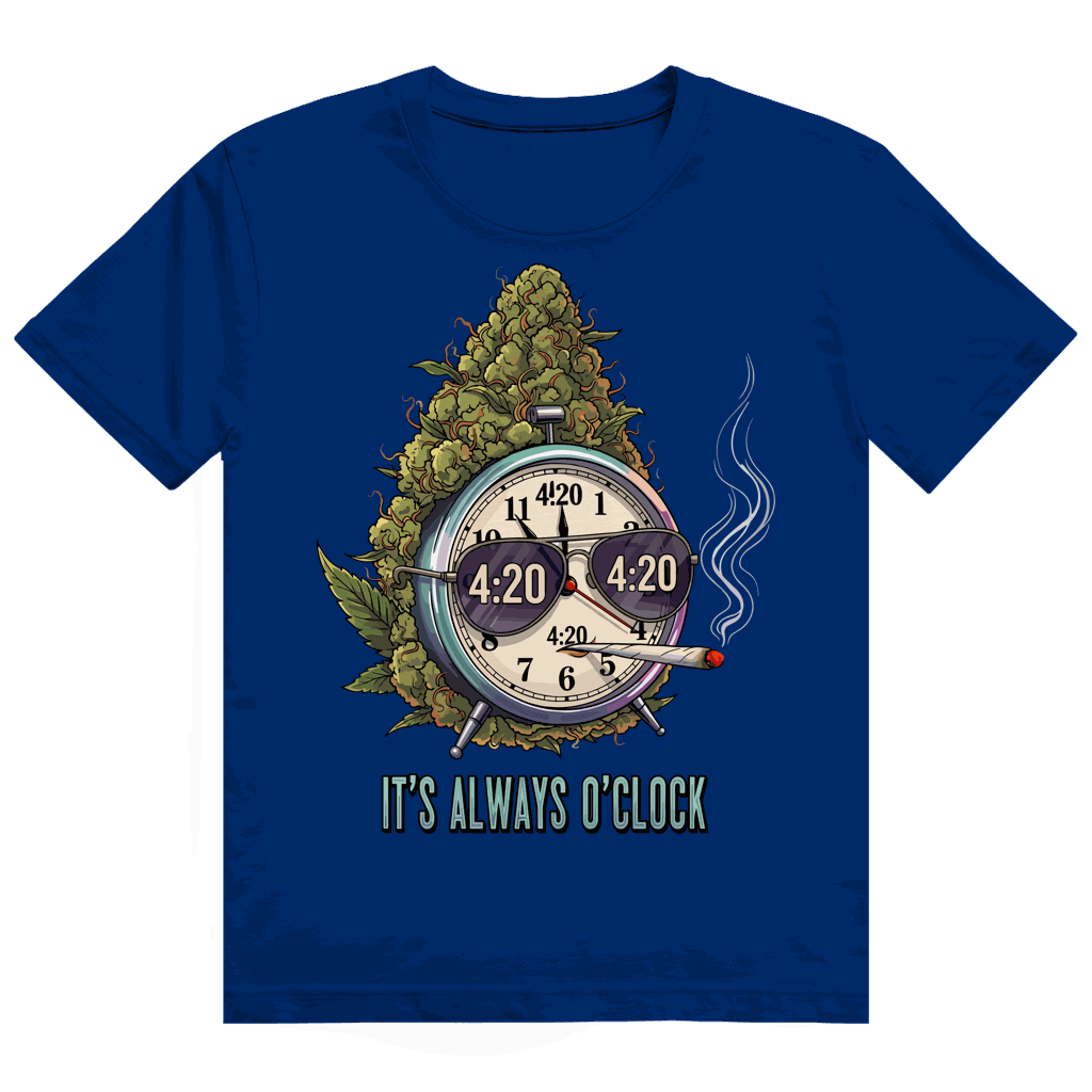 Heavy Cotton T-Shirt - It is always o clock | Division420®