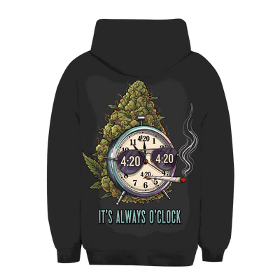 Unisex Oversize Hoodie - It is always o clock | Division420®