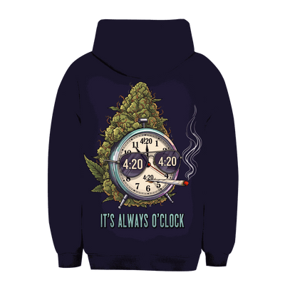 Unisex Oversize Hoodie - It is always o clock | Division420®