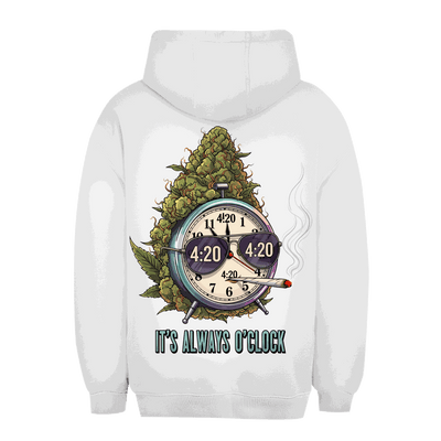 Unisex Oversize Hoodie - It is always o clock | Division420®